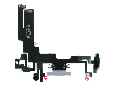 Шлейф iPhone 14 з роз'ємом зарядки purple (Original China) PLS-00-00107169