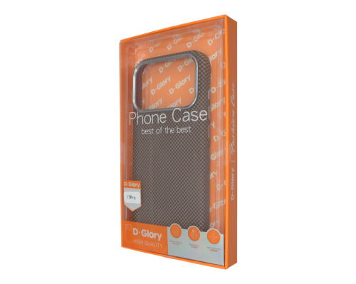 Чохол D Glory Ultra Slim with MagSafe iPhone 17 Pro brown PLS-00-00149370