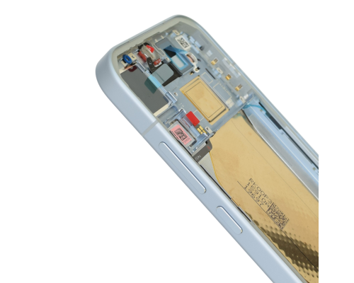 Дисплей Xiaomi 17 з сенсором та рамкою blue (Service) PLS-00-00165034