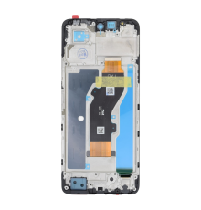 Дисплей Infinix Hot 50 4G з сенсором та рамкою black (Service) (ver. TXD) PLS-00-00163378