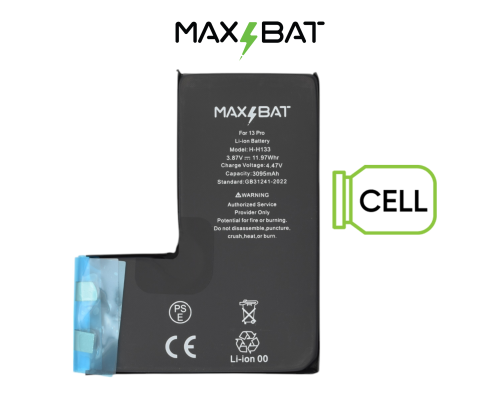 Акумулятор iPhone 13 Pro (Max Bat Cell - без шлейфа) PLS-00-00140439