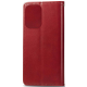 Чохол-книжка Leather GETMAN with card holder ZTE Blade A72 red PLS-00-00129190