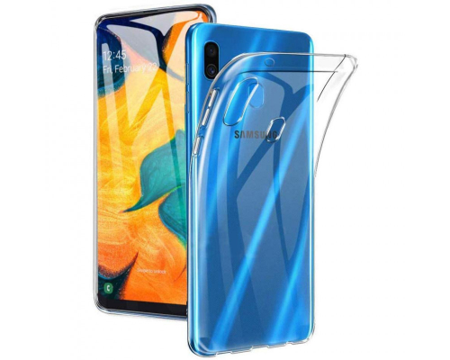 Чохол TPU 1,5mm Samsung A205 Galaxy A20 transparent PLS-00-00129273