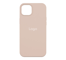 Чохол Silicone Case Full Protective iPhone 15 pink sand PLS-00-00108965