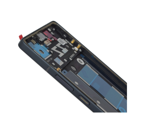 Дисплей Infinix Note 50 з сенсором та рамкою black (Service) PLS-00-00170615