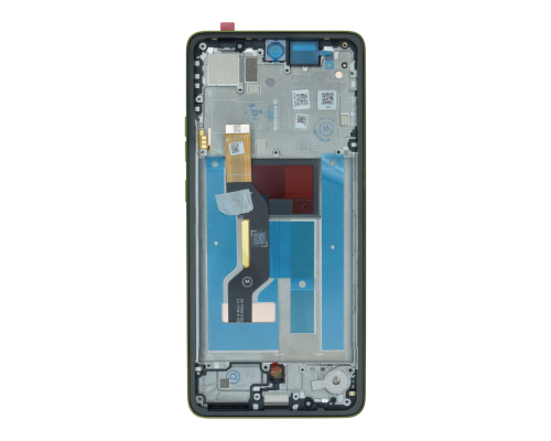Дисплей Motorola XT2527 Moto G86 з сенсором та рамкою (golden cypress) green (Original) PLS-00-00147597