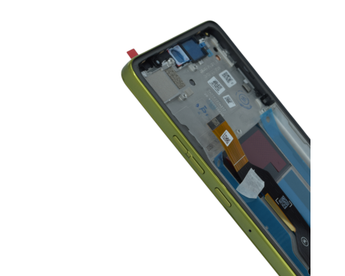 Дисплей Motorola XT2527 Moto G86 з сенсором та рамкою (golden cypress) green (Original) PLS-00-00147597