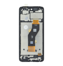 Дисплей Tecno Spark 20C з сенсором та рамкою black (ver. TXD) PLS-00-00131989