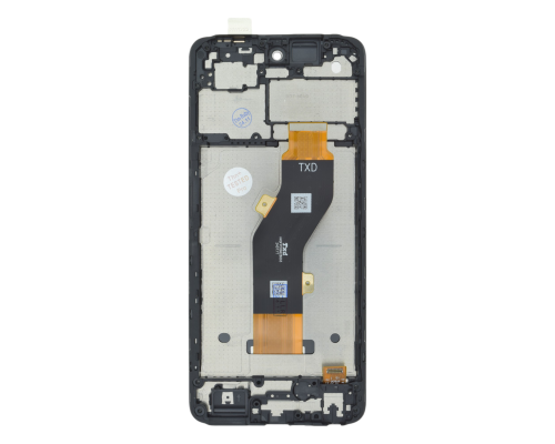Дисплей Tecno Spark 20C з сенсором та рамкою black (ver. TXD) PLS-00-00131989