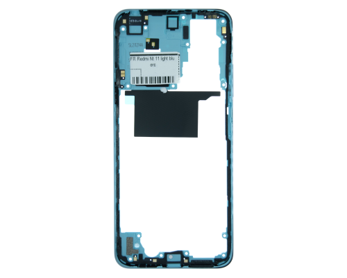 Середня частина корпусу Xiaomi Redmi Note 11 twilight blue (Original China) PLS-00-00099104