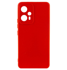 Чохол Silicone Cover Full Camera Xiaomi Redmi Note 12T Pro red PLS-00-00118644