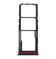 Тримач SIM-карти та карти пам'яті Motorola XT2421 Moto G04 black PLS-00-00128607