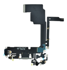 Шлейф iPhone 15 Pro з роз'ємом зарядки white titanium (Original China) PLS-00-00112866