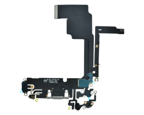 Шлейф iPhone 15 Pro з роз'ємом зарядки white titanium (Original China) PLS-00-00112866