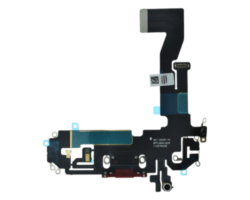 Шлейф iPhone 12 з роз'ємом зарядки red (Original China) PLS-00-00107253