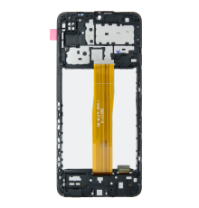 Дисплей Samsung M127 Galaxy M12 (2021) з сенсором та рамкою black (Original China) PLS-00-00111654