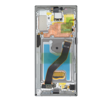 Дисплей Samsung N975 Galaxy Note 10 Plus з сенсором та рамкою silver (aura glow) (Original Assembled) PLS-00-00157778