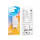 Зарядний пристрій Hoco C134A 12W 2.4A USB-A white PLS-00-00139612