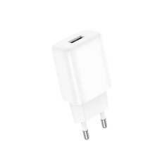 Зарядний пристрій Hoco C134A 12W 2.4A USB-A white PLS-00-00139612