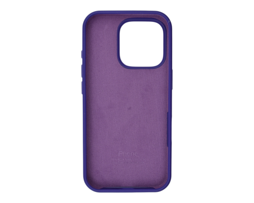 Чохол Silicone Case Full Protective iPhone 16 Pro Max dark purple PLS-00-00130719