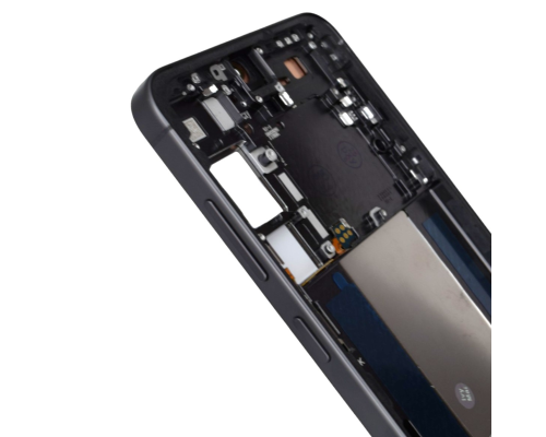 Дисплей Samsung S926 Galaxy S24 Plus з сенсором та рамкою black (OLED SOFT) (Big size) PLS-00-00145220