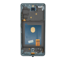 Дисплей Samsung G780 Galaxy S20 FE з сенсором та рамкою mint green (OLED) (Big size) PLS-00-00125117