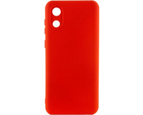Чохол Silicone Cover Full Camera Samsung A032 Galaxy A03 Core red PLS-00-00103740