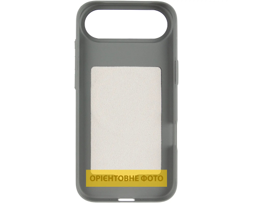 Чохол TechWoven Hybrid with Magnetic для iPhone 17 Air gray black PLS-00-00165336