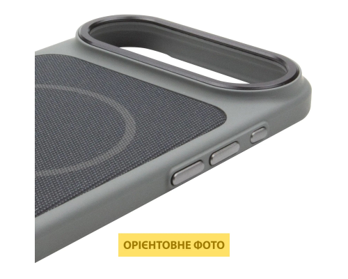 Чохол TechWoven Hybrid with Magnetic для iPhone 17 Air gray black PLS-00-00165336