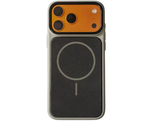 Чохол TechWoven Hybrid with Magnetic для iPhone 17 Pro Max gray black PLS-00-00165350