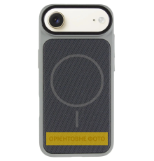 Чохол TechWoven Hybrid with Magnetic для iPhone 17 Air gray black PLS-00-00165336