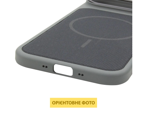 Чохол TechWoven Hybrid with Magnetic для iPhone 17 Air gray black PLS-00-00165336