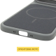 Чохол TechWoven Hybrid with Magnetic для iPhone 17 Air gray black PLS-00-00165336