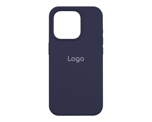 Чохол Silicone Case Full Protective iPhone 15 dark blue PLS-00-00109576