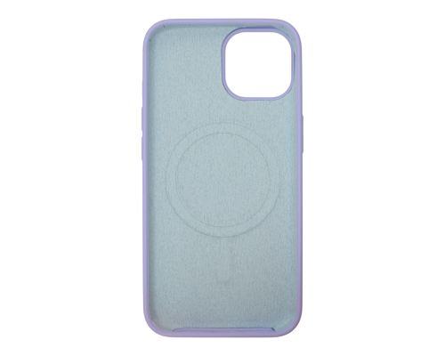 Чохол Silicone case Beats with MagSafe iPhone 13 elegant purple PLS-00-00155184