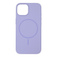 Чохол Silicone case Beats with MagSafe iPhone 13 elegant purple PLS-00-00155184