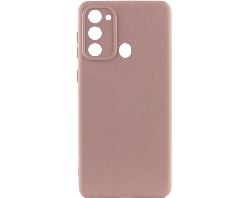 Чохол Silicone Cover Full Camera Tecno Spark Go 2022 pink sand PLS-00-00118508