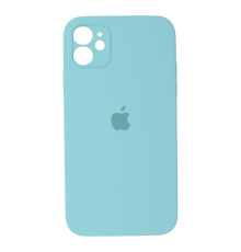 Чохол Silicone Case Квадратні Борти Full Camera iPhone 11 sea blue PLS-00-00102601