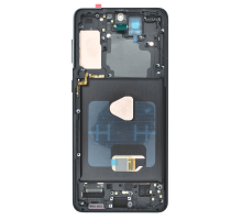 Дисплей Samsung G996 Galaxy S21 Plus з сенсором та рамкою black (OLED) (Big size) PLS-00-00120449