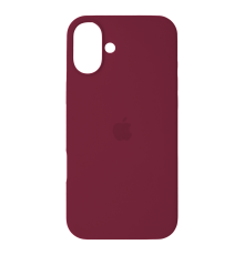 Чохол Silicone Case Full Protective iPhone 16 plum PLS-00-00130540