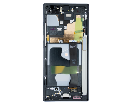 Дисплей Samsung N985 Galaxy Note 20 Ultra з сенсором та рамкою black (Original) PLS-00-00042366