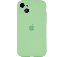 Чохол Silicone Case Full Camera Protective iPhone 14 mint PLS-00-00099939