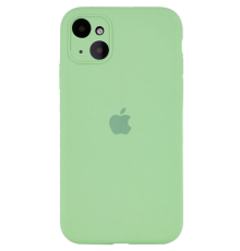Чохол Silicone Case Full Camera Protective iPhone 14 mint PLS-00-00099939