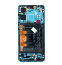 Дисплей Huawei P30 з сенсором та рамкою aurora blue (Original) PLS-00-00070764