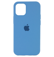 Чохол Silicone Case Full Protective iPhone 12 (12 Pro) cornflower PLS-00-00071900