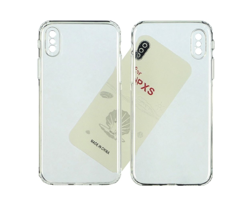 Чохол Silicone KST iPhone X clear PLS-00-00098868