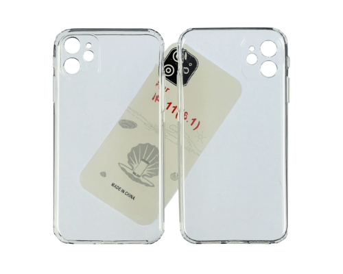 Чохол Silicone KST iPhone 11 clear PLS-00-00098855