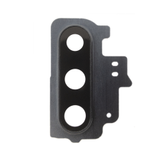 Скло камери Samsung N970 Galaxy Note 10 з рамкою black (Original) PLS-00-00062703