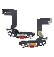 Шлейф iPhone 13 mini з роз'ємом зарядки red (Original Used) PLS-00-00093521