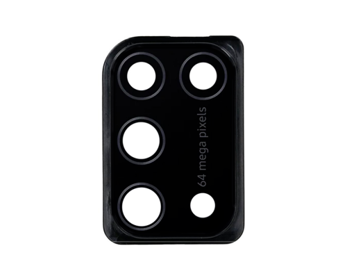 Скло камери Samsung M315 Galaxy M31 2020 з рамкою black PLS-00-00053196